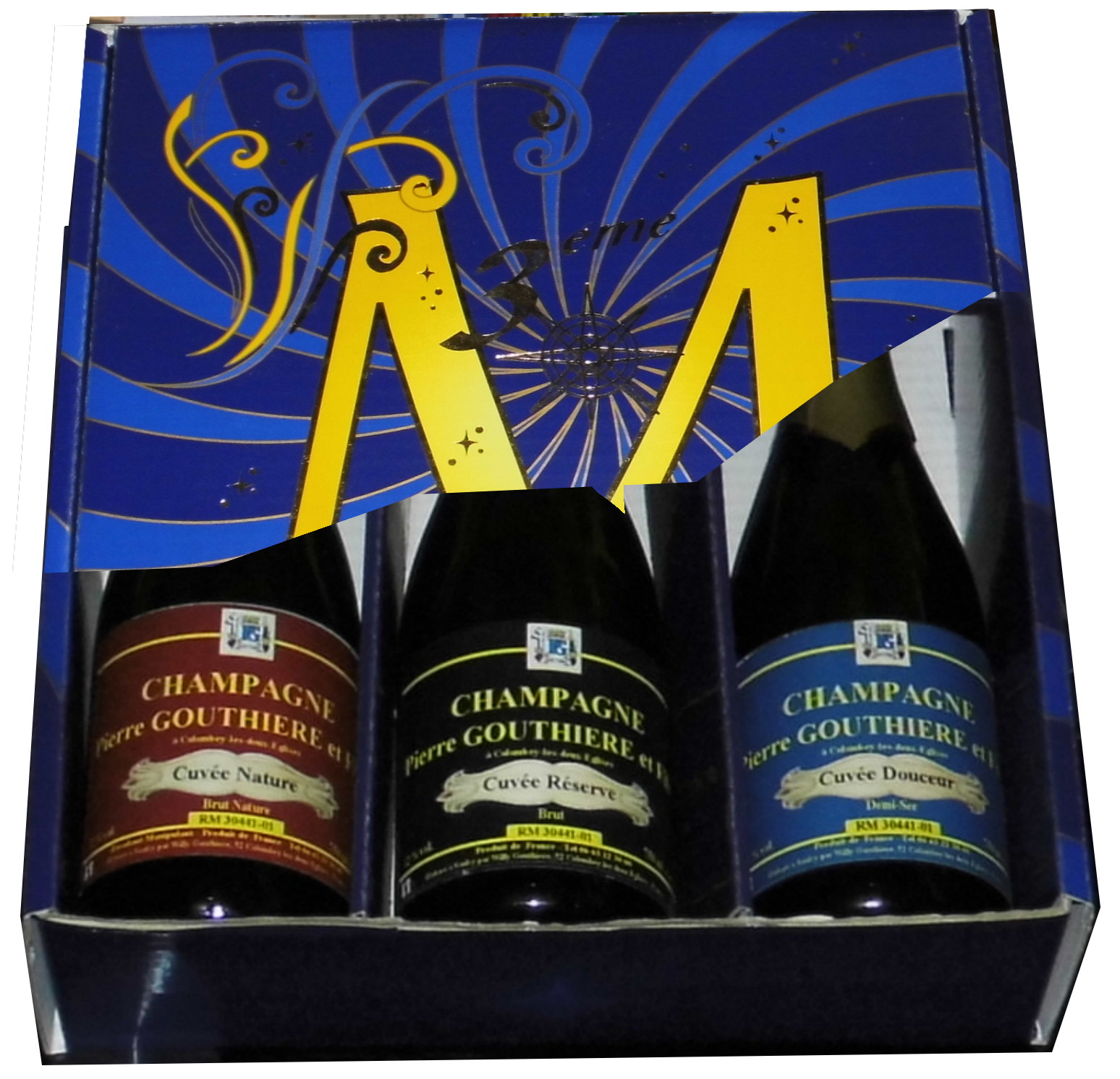 coffret d�couvert 6 bouteilles