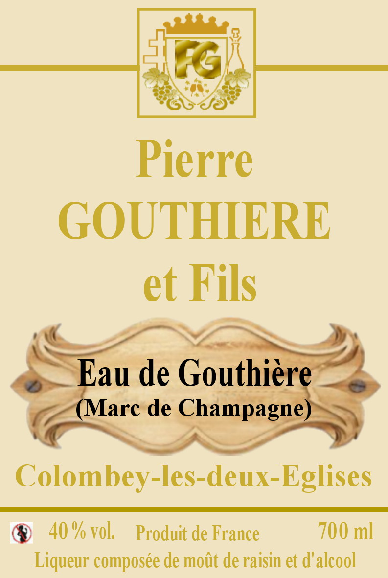 etiquette marc champagne